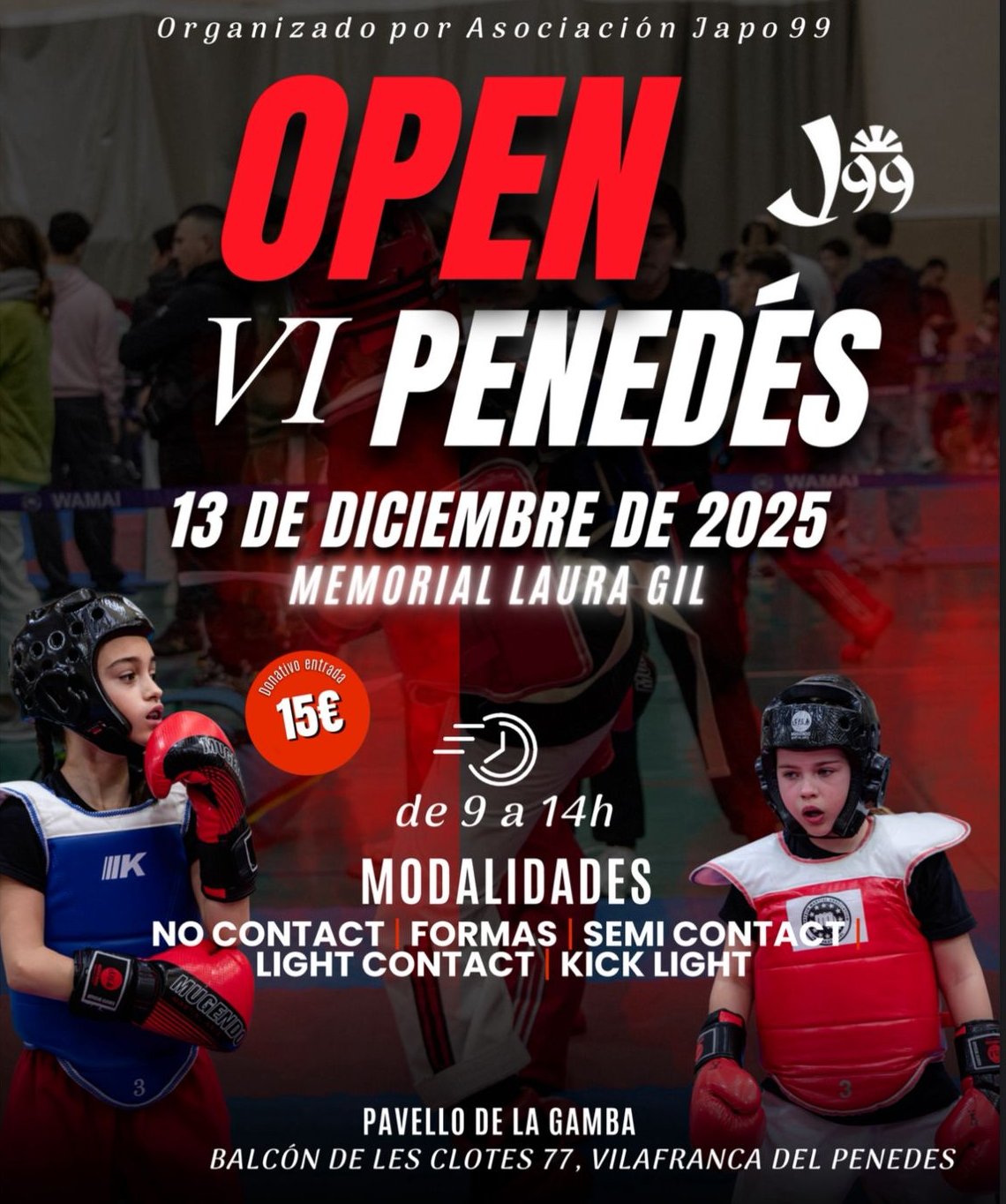 Open Penedès - VI Memorial Laura Gil d'arts marcials