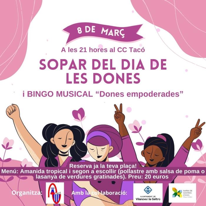 Sopar del Dia Internacional de les Dones