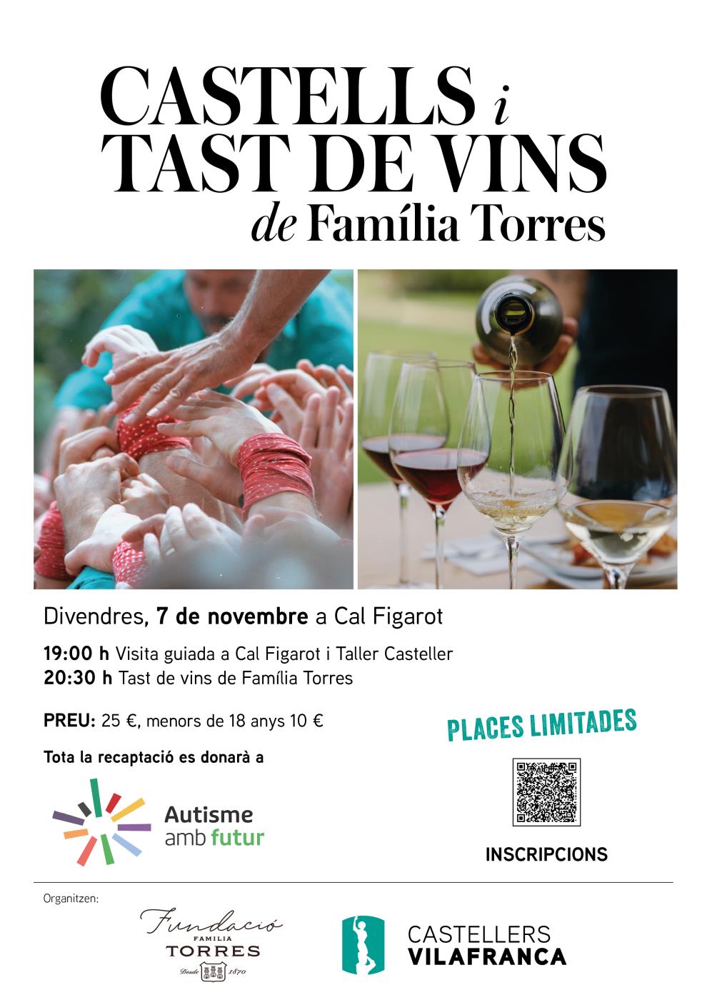 Taller casteller i tast de vins solidaris