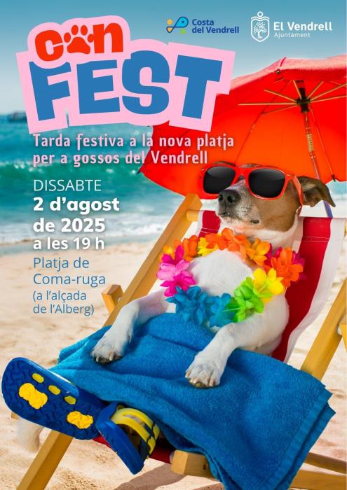 Tarda festiva al nou espai per a gossos