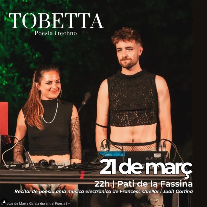 TOBETTA. Poesia i techno