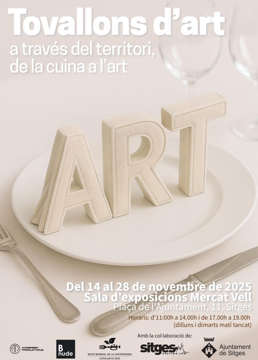 Tovallons d’art: a través del territori, de la cuina a l’art