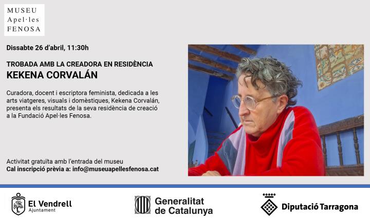 Trobada amb la creadora en residència Kekena Corvalán