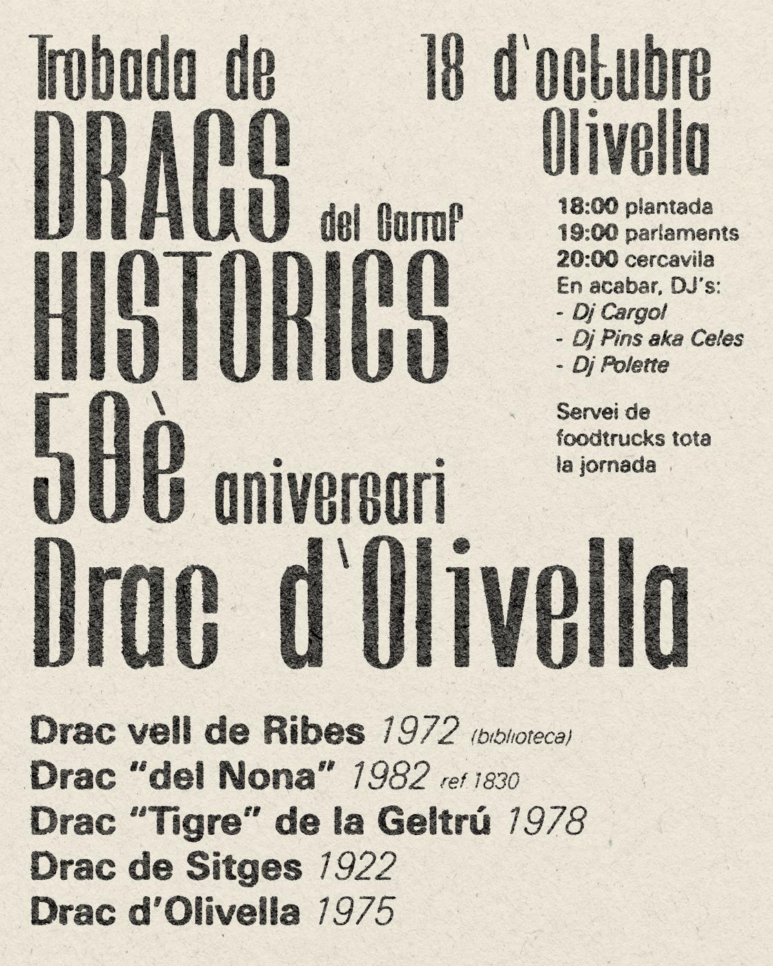 Trobada de Dracs Històrics del Garraf