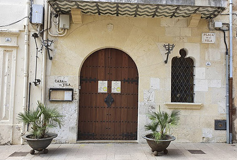 Ajuntament de l'Arboç. Eix