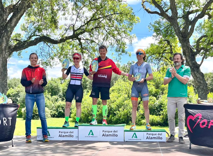 Alessia Bertolino al Half Triatló de Sevilla. Eix