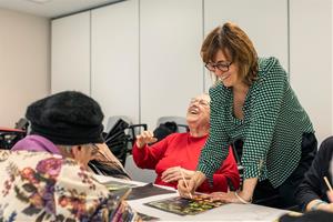 “Als marges”, un dels projectes d’”Eixart. Art i Salut”, de l’artista Gemma París. Departament de Cultura