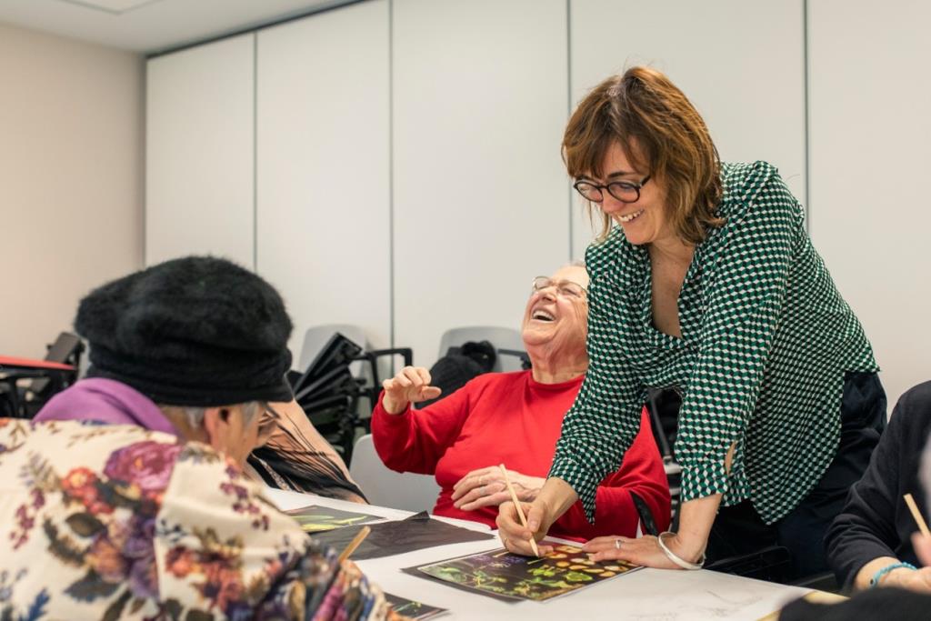 “Als marges”, un dels projectes d’”Eixart. Art i Salut”, de l’artista Gemma París. Departament de Cultura