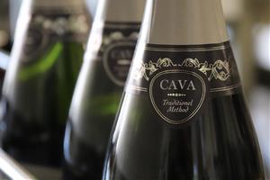 Ampolles de cava de Molí Parellada 