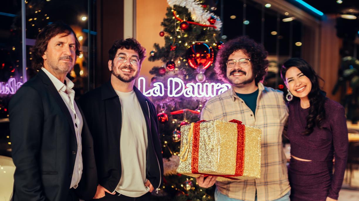 Ares Teixidó, Jordi Ríos, Marc Bala i Guillem Estadella protagonitzen el podcast nadalenc de La Daurada. La Daurada