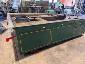 Avança la restauració de la mítica locomotora Mataró del Museu del Ferrocarril de Vilanova