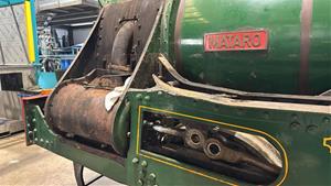 Avança la restauració de la mítica locomotora Mataró del Museu del Ferrocarril de Vilanova