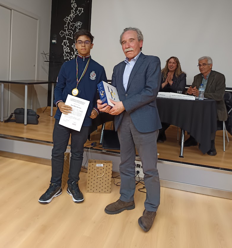 Biel Milà Herrera, de l'Institut El Foix, guanya la II Olimpíada de Llengua Espanyola i Literatura de Catalunya. OLEC