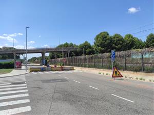 Calafell manté tallada l’avinguda Mossèn Jaume Soler per risc d’esfondrament. Ajuntament de Calafell