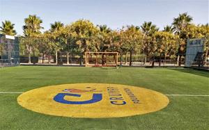 Camp de futbol Johan Cruyff. Eix