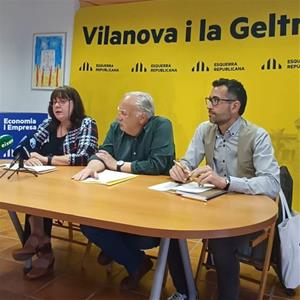 Canvi generacional a ERC Vilanova: Olga Arnau i Jordi Medina deixen l’acta de regidors després de deu anys. ERC
