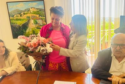 Carmen Pilar Jelonch deixa el càrrec de regidora a Canyelles per canvi de residència i compromisos laborals. Ajuntament de Canyelles