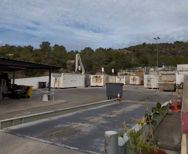 Centre de Transferència de Residus municipals de Sitges. Ajuntament de Sitges