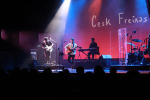 Cesk Freixas ha tancat aquest diumenge més de dues dècades de trajectòria amb un concert a la Sala Paral·lel 62 de Barcelona com a punt final a la gir