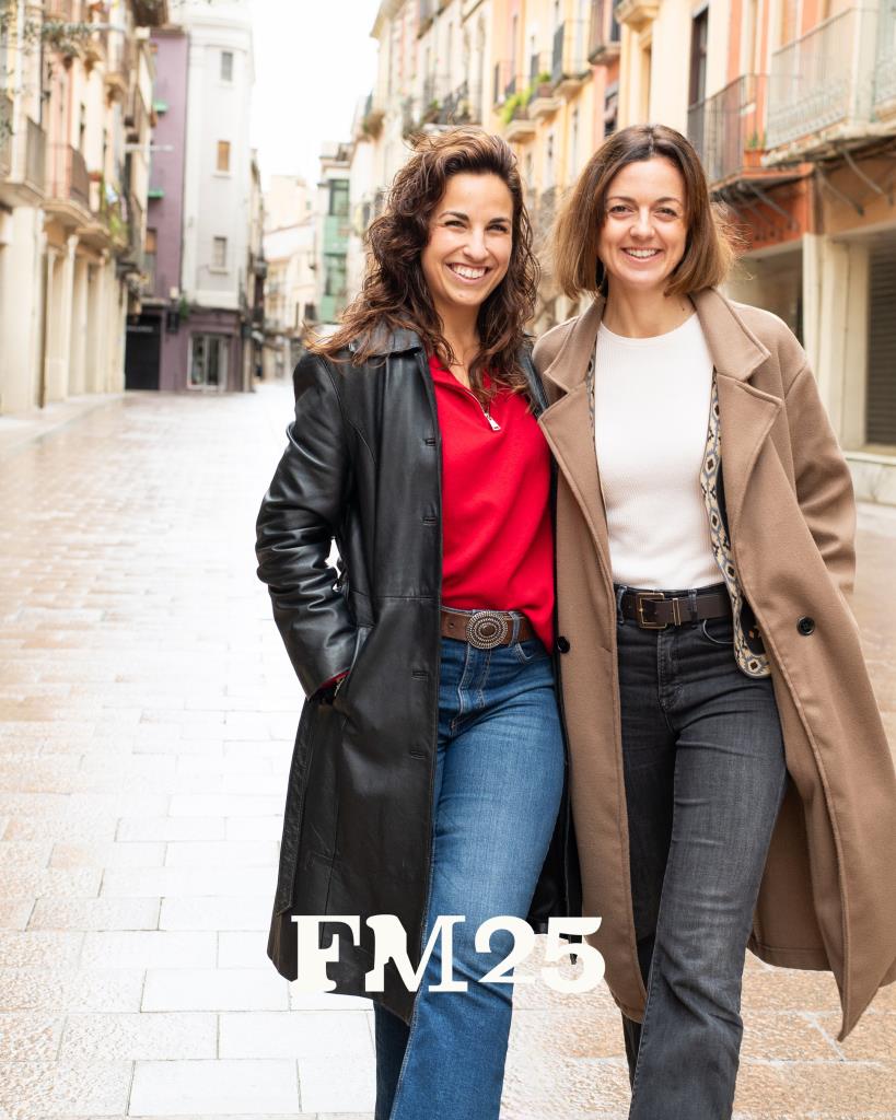 Clara Soler Isart i Gemma Muray Domingo seran les pregoneres de la Festa Major de Vilafranca. EIX