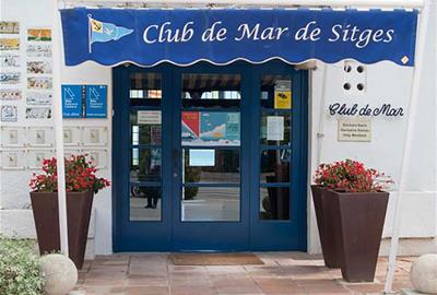 Club de Mar de Sitges. Eix
