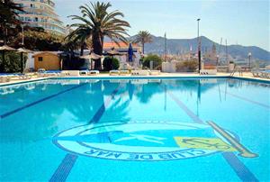 Club de Mar de Sitges. Eix