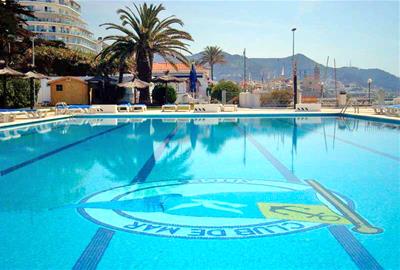 Club de Mar de Sitges. Eix