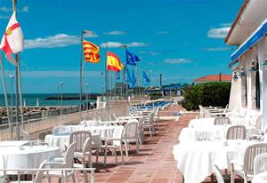 Club de Mar de Sitges. Eix