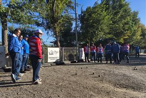 Club Petanca Vilanova i la Geltrú. Eix