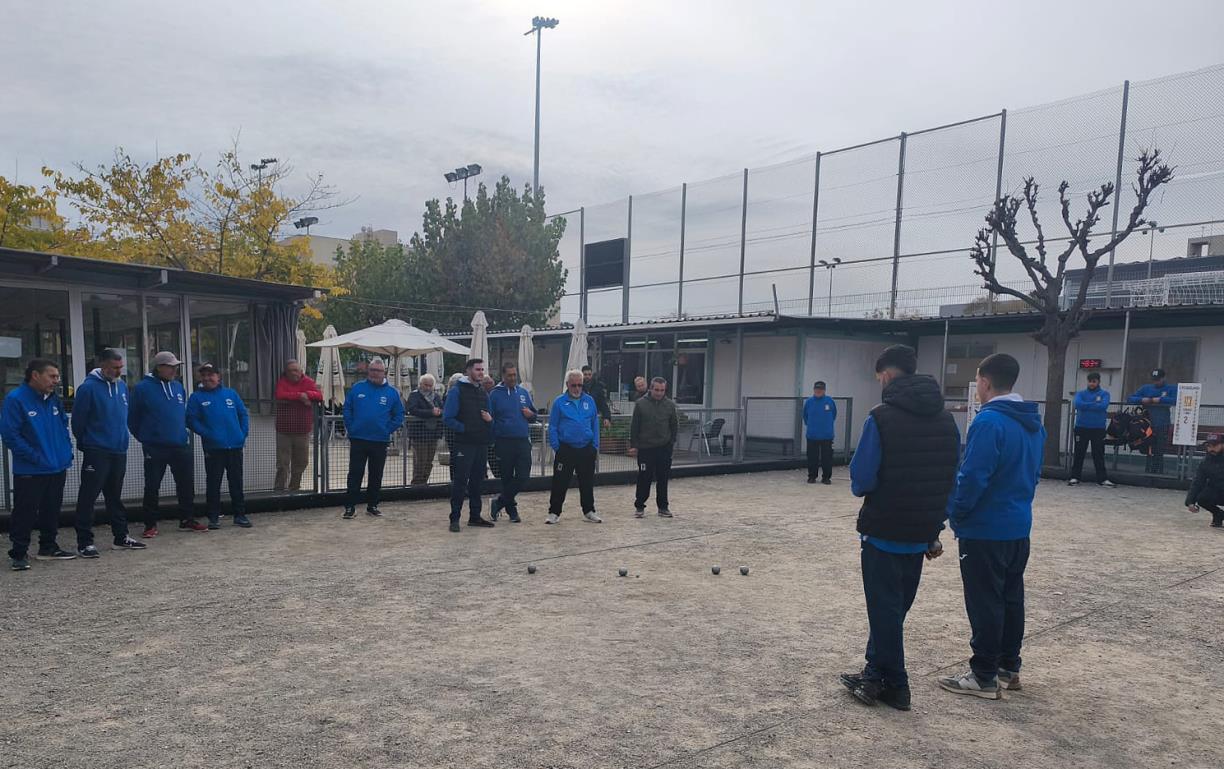 Club Petanca Vilanova i la Geltrú. Eix