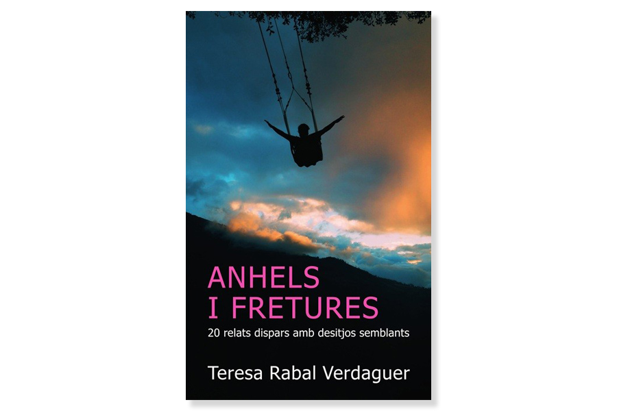 Coberta de 'A 'Anhels i fretures' de Teresa Rabal. Eix