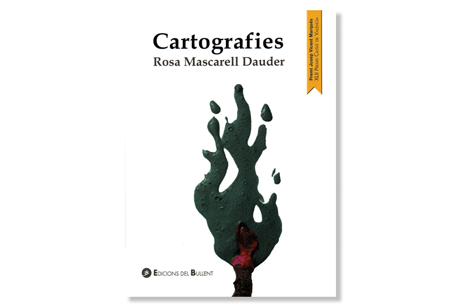Coberta de 'Cartografies' de Rosa Mascarell. Eix