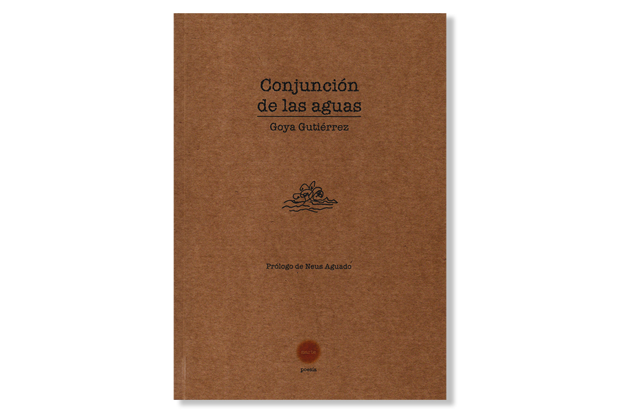 Coberta de 'Conjunción de las aguas', de Goya Gutiérrez. Eix