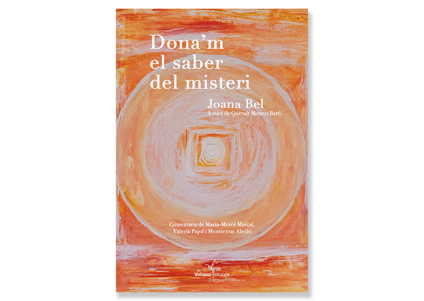Coberta de 'Dona'm el saber del misteri', de Joana Bel. Eix
