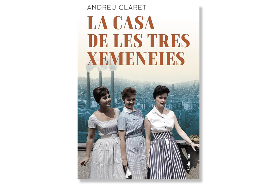 Coberta de 'La casa de les tres xemeneies' d'Andreu Claret. Eix