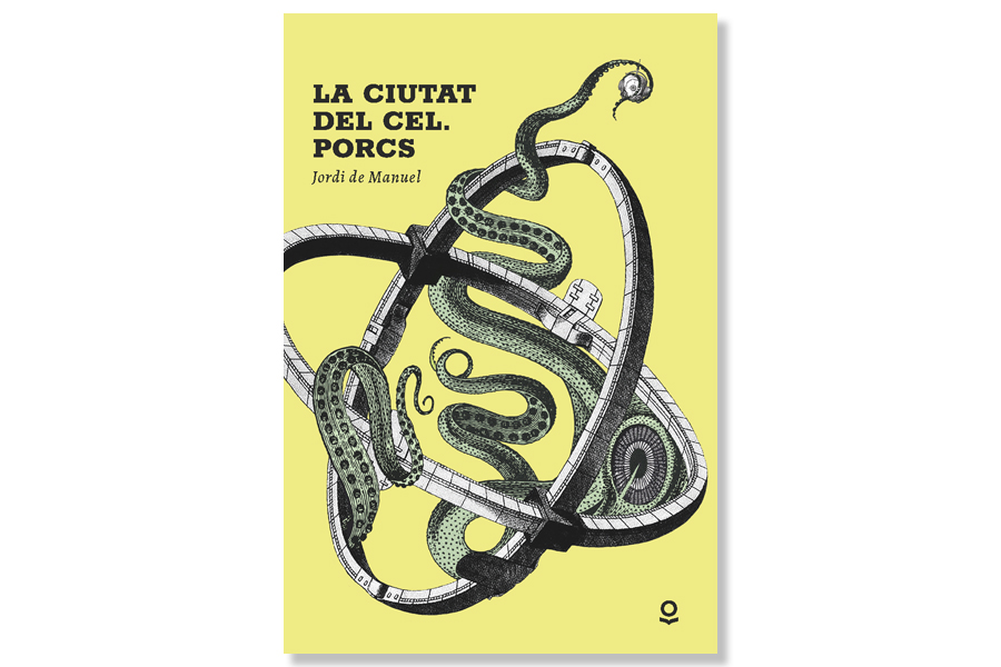 Coberta de 'La Ciutat del Cel. Porcs' de Jordi de Manuel. Eix