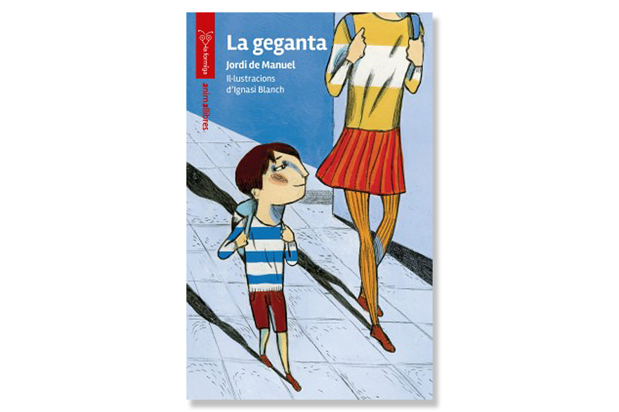 Coberta de 'La geganta' de Jordi de Manuel. Eix