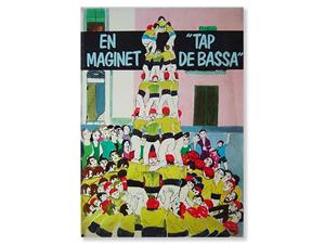Coberta de 'Maginet Tap de Bassa' il·lustrada per Rosa Altés. Eix