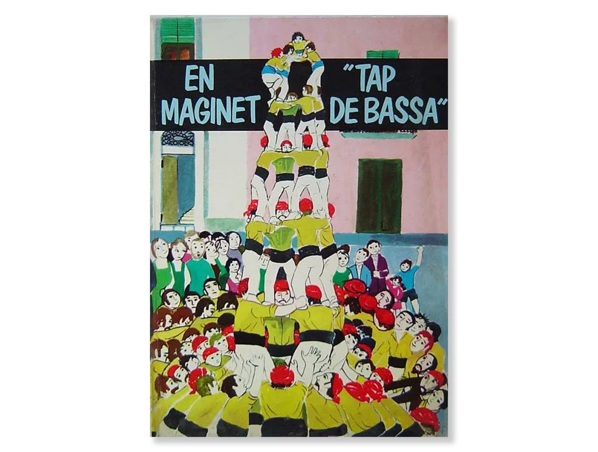 Coberta de 'Maginet Tap de Bassa' il·lustrada per Rosa Altés. Eix