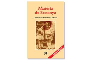 Coberta de 'Matèria de Bretanya' de Carmelina Sánchez-Cutillas. Eix