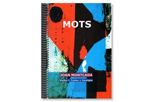 Coberta de 'Mots', de Joan Montcada. Eix