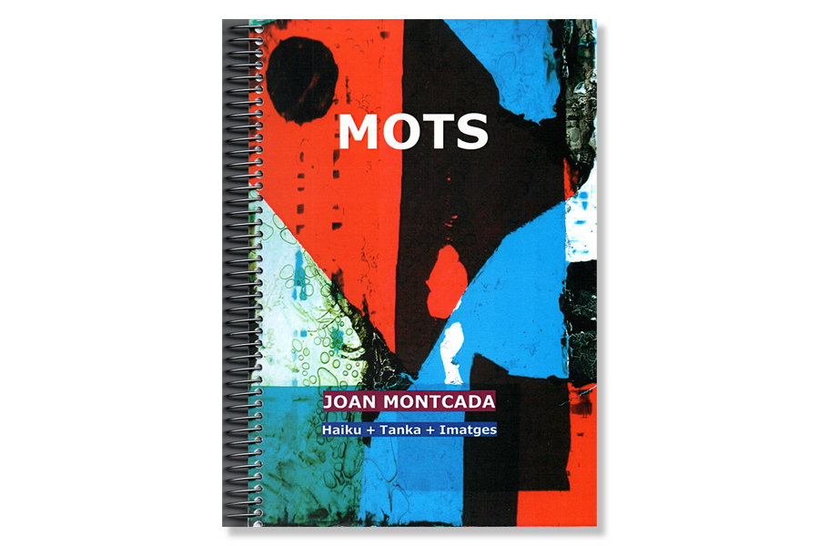 Coberta de 'Mots', de Joan Montcada. Eix