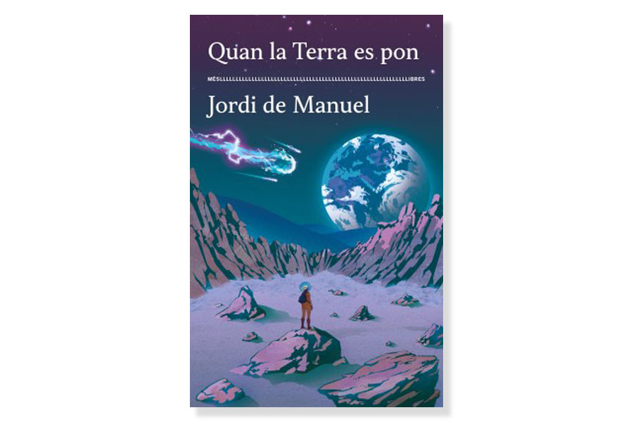 Coberta de 'Quan la Terra es pon' de Jordi de Manuel. Eix