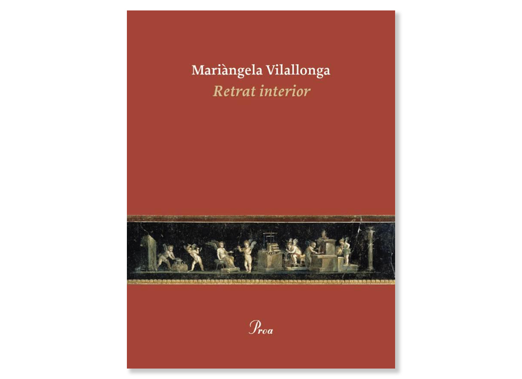 Coberta de 'Retrat interior' de Mariàngela Vilallonga . Eix
