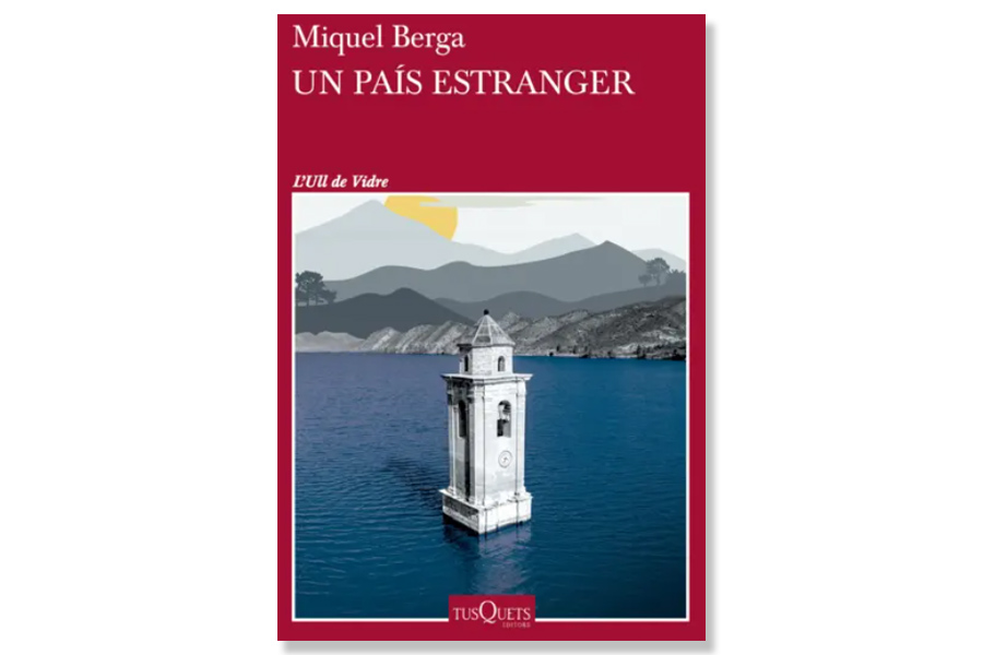 Coberta de 'Un país estranger' de Miquel Berga. Eix