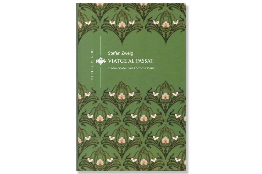 Coberta de 'Viatge al passat', d'Stefan Zweig. Eix
