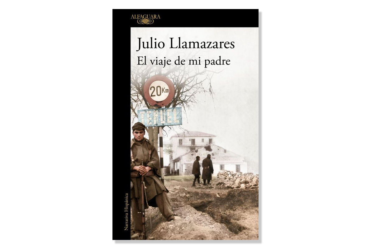 Coberta d''El viaje de mi padre' de Julio Llamazares. Eix