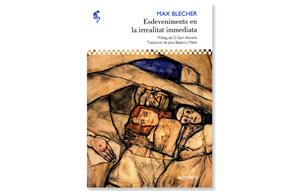 Coberta 'Esdeveniments en la realitat immediata' de Max Blecher. Eix