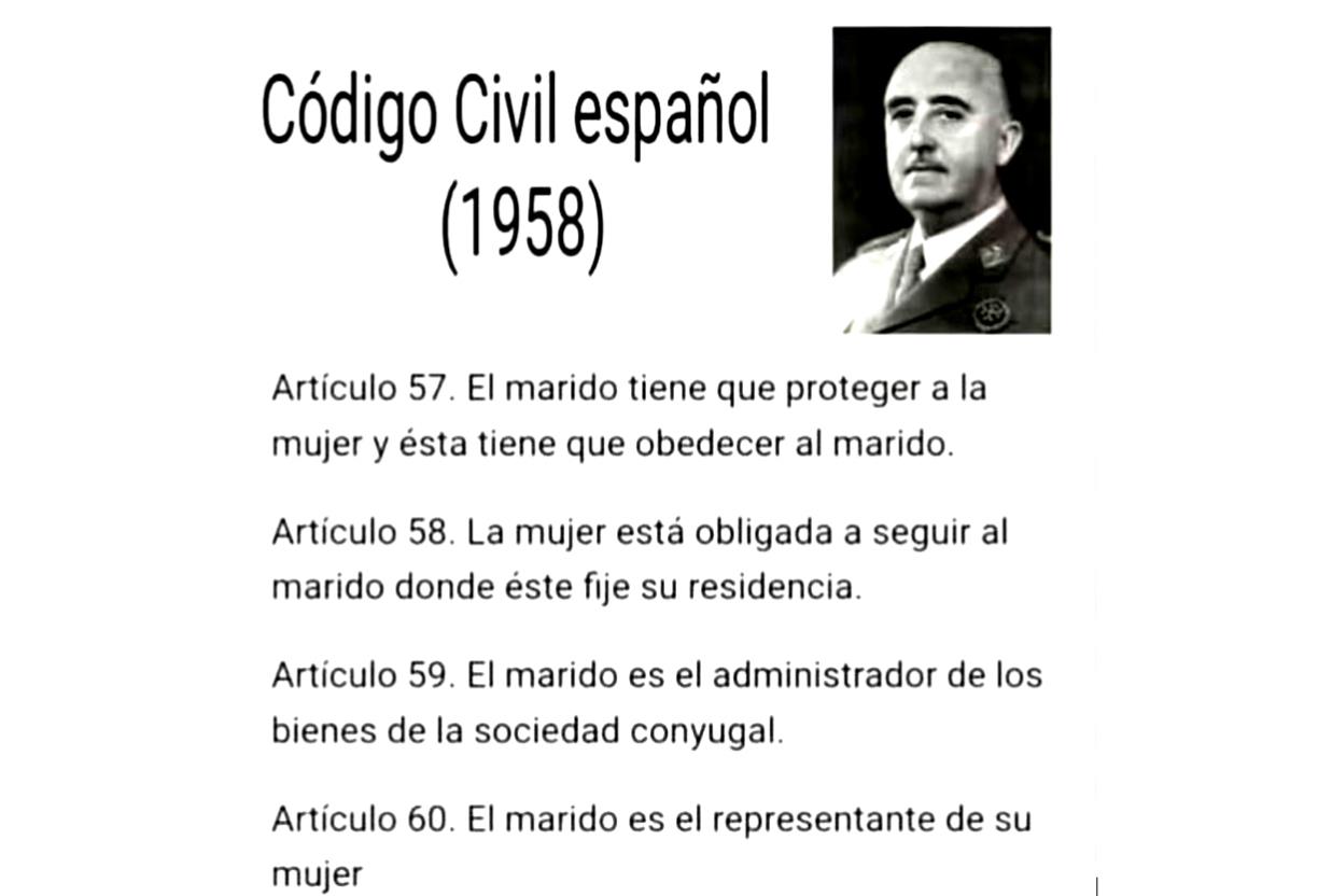 Codi Civil (1958). Eix