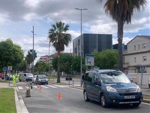 Comencen les obres per recuperar els dos carrils a la Ronda Ibèrica de Vilanova